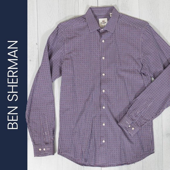 Ben Sherman Other - Ben Sherman Button-down Long Sleeve Shirt - Skinny Fit